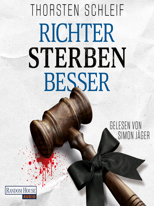 Title details for Richter sterben besser by Thorsten Schleif - Wait list